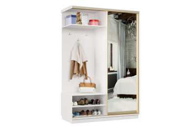 Прихожая-купе Премьер 01 Белый