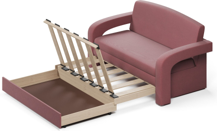 Диван-кровать выкатной Кармен ,велюр