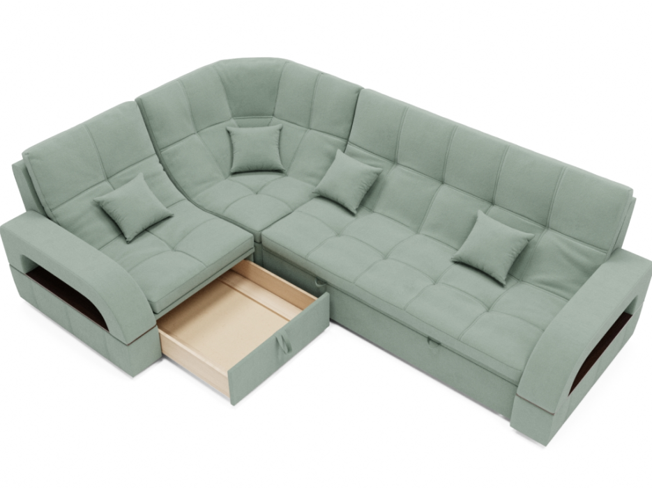 Диваны модульные, Модульный диван Майами-3,венеция,велюр