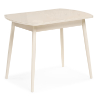 Обеденные столы, Стол стеклянный Калверт 94(126)х64х75