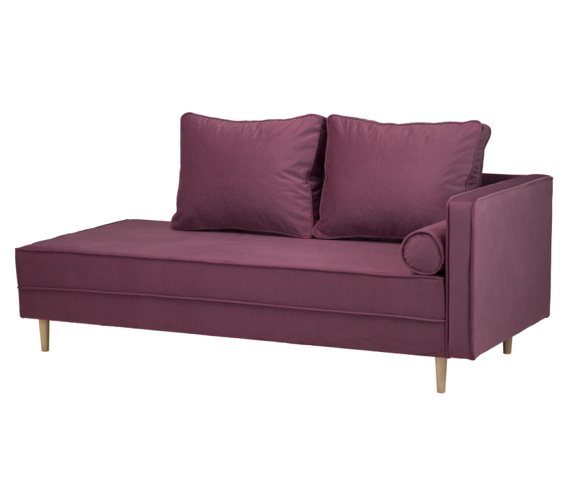 Дизайнерские диваны для гостиной, Диван - кушетка Блюз, велюр