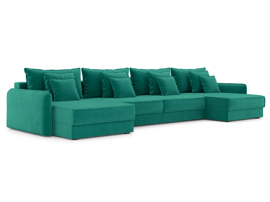 Диваны угловые в гостиную, Диван П-образный Кросби М202