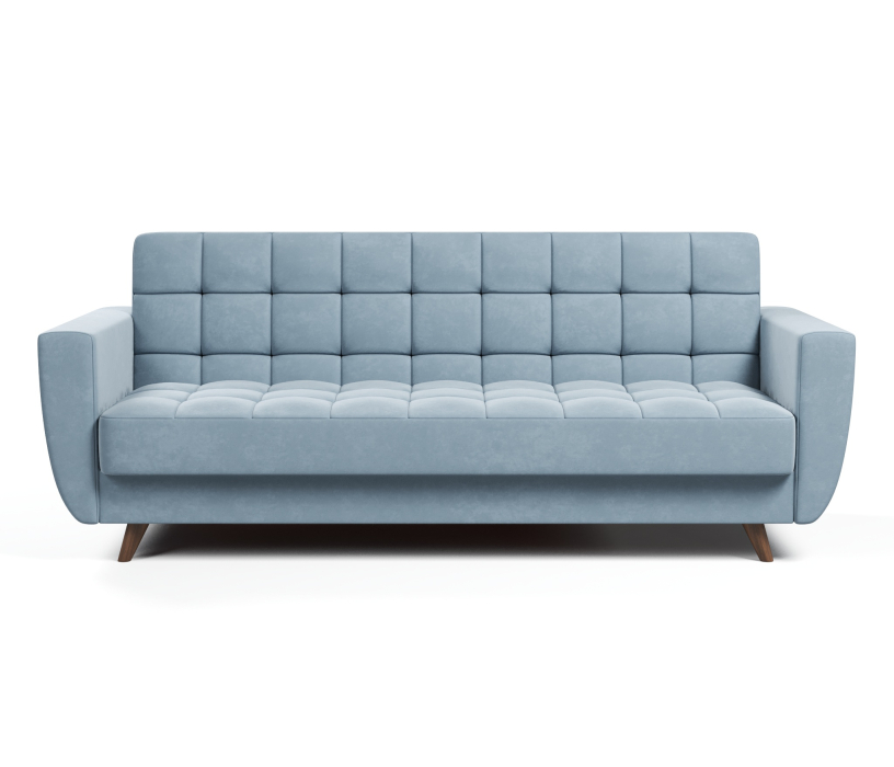 Диваны с ящиком для белья, Диван-кровать Корсика, книжка, велюр