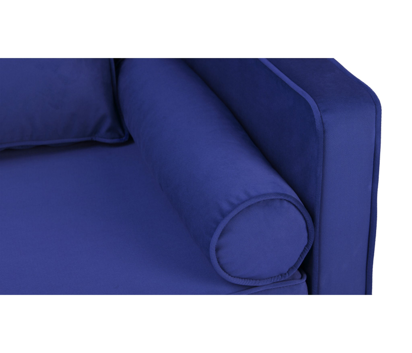 Дизайнерские диваны для гостиной, Диван - кушетка Блюз, велюр