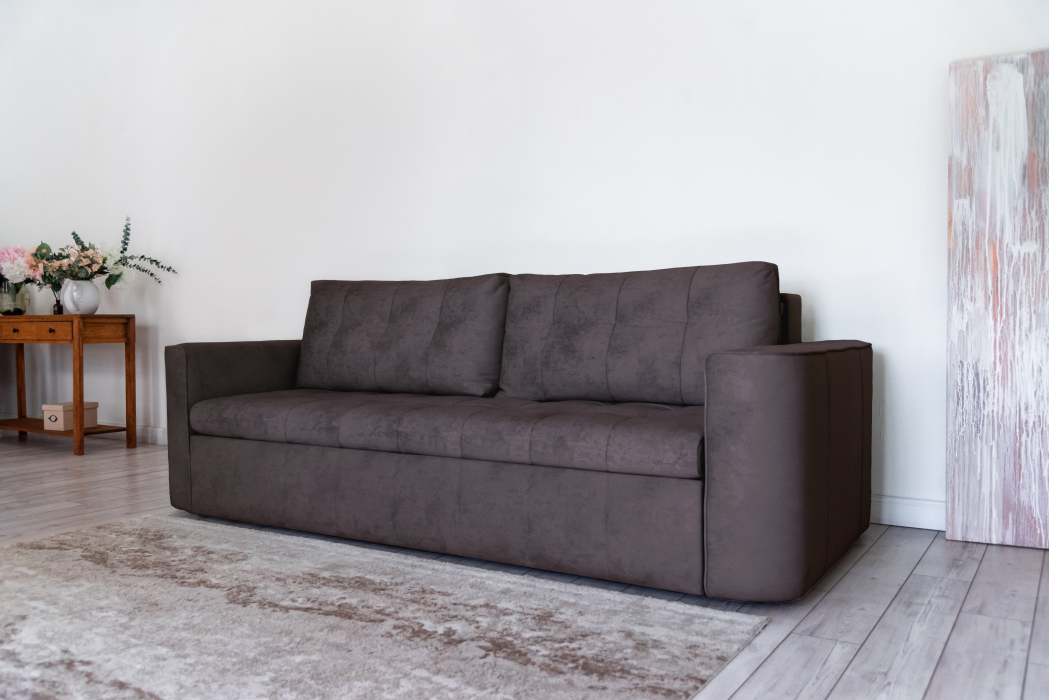 Диваны кровати со спальным местом, Прямой диван Boston, велюр