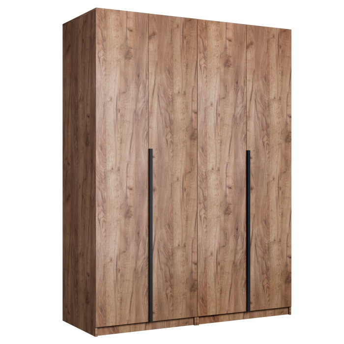 Шкафы распашные, Распашной шкаф Локер 800+800 (Гармошка) с полками и ящиками слева