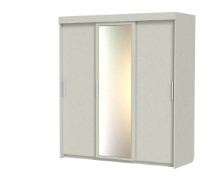 Шкаф-купе шк-20 3-х дверный с зеркалом