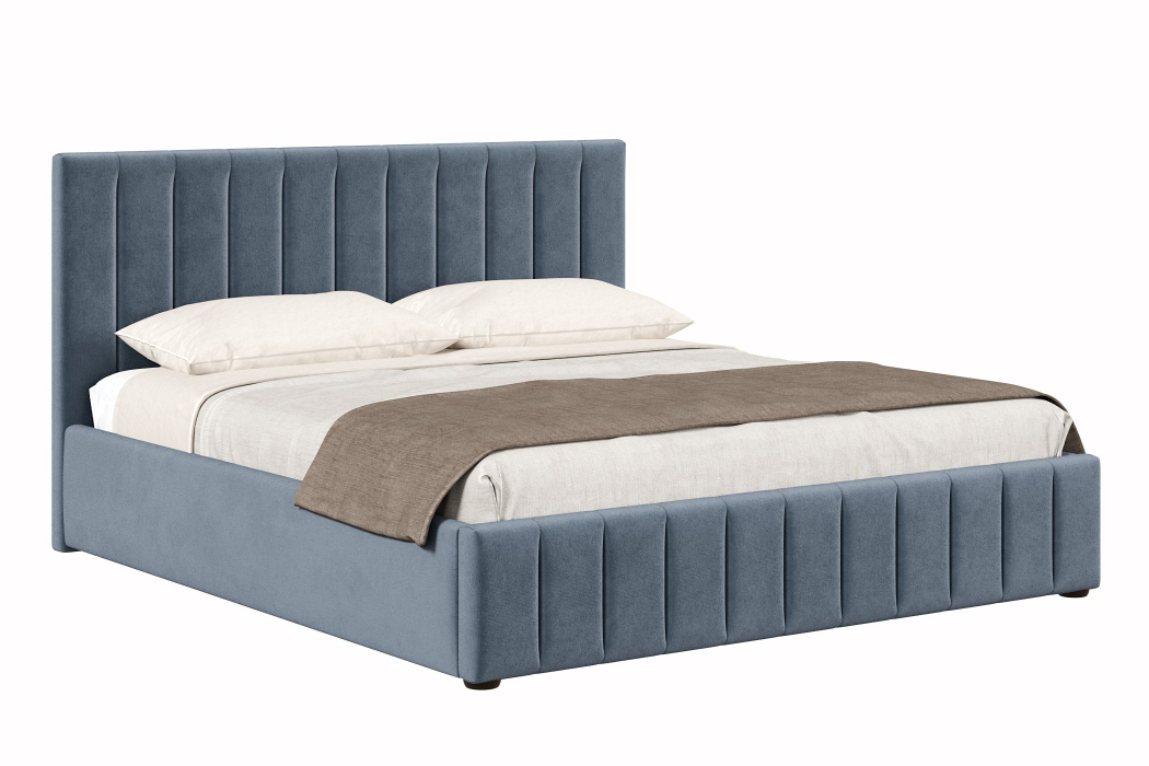 Мягкая кровать, Кровать Верона 1800, велюр