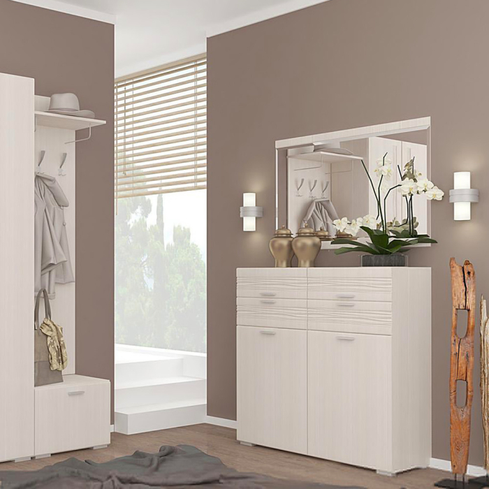 Лотос, Зеркало Лотос З-802, бодега белая