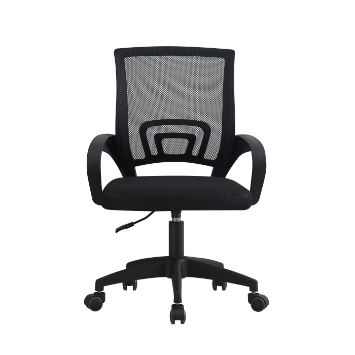 Для офиса и дома, Кресло компьютерное DC453 крестовина ЧЕРНАЯ