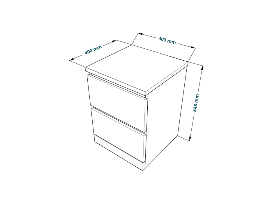 Комоды, Комод Варма 2 40х54х40
