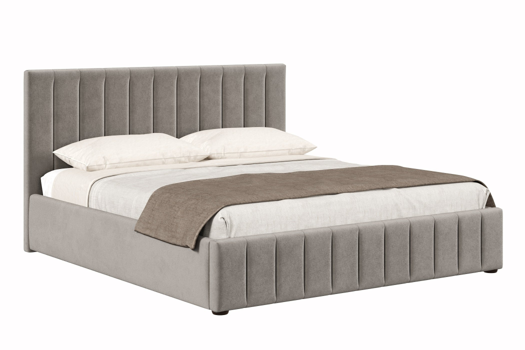 Мягкая кровать, Кровать Верона 1800 с подъёмным механизмом, велюр