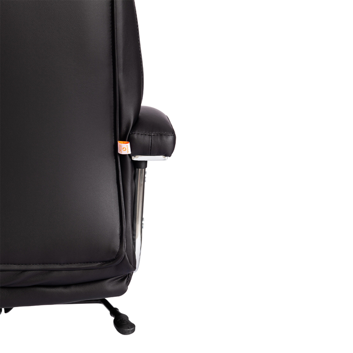 Для офиса и дома, Кресло Trust (max) кож/зам, черный/черный стеганный/черный