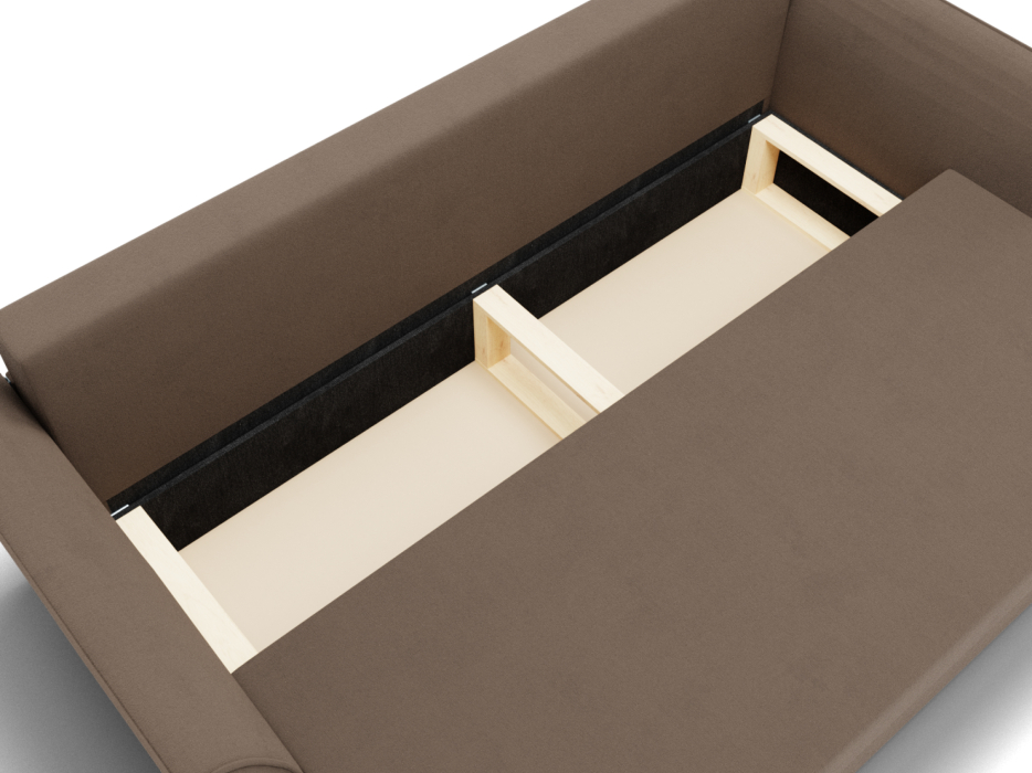 Диваны еврокнижки, Прямой диван Мелодия,НПБ,еврокнижка,велюр