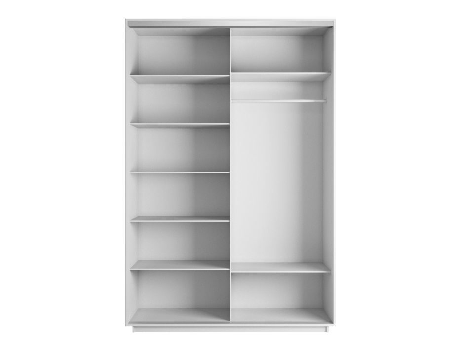 Шкафы-купе 2-х дверные, Шкаф-купе Экспресс 2-х дверный Фотопечать Калейдоскоп Стекла 140х60х220