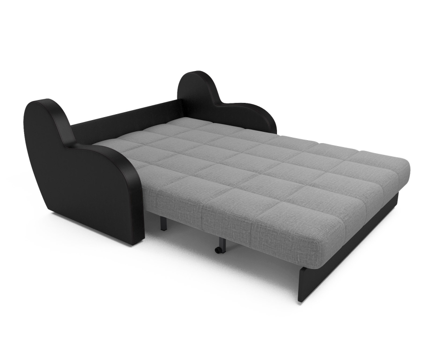 Диваны кровати со спальным местом, Прямой диван Боро, рогожка и экокожа