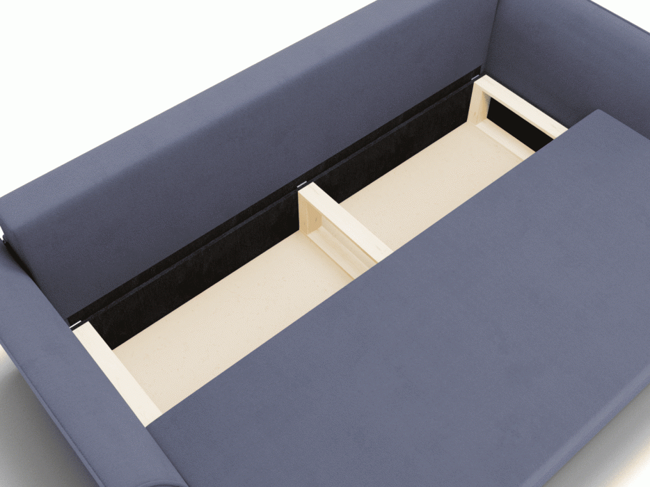 Диваны еврокнижки, Прямой диван Пандора,еврокнижка,велюр