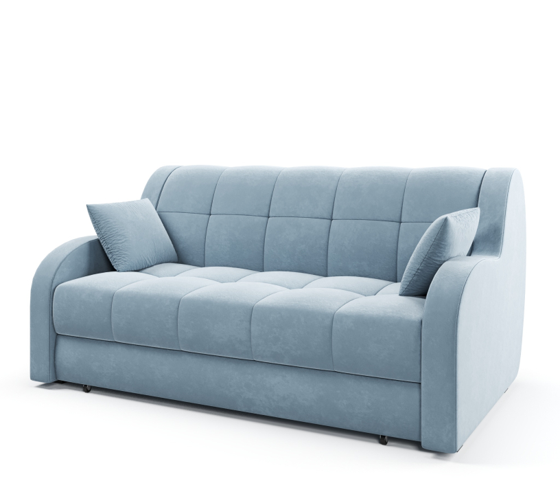 Дизайнерские диваны для гостиной, Диван-кровать Барон аккордеон, велюр