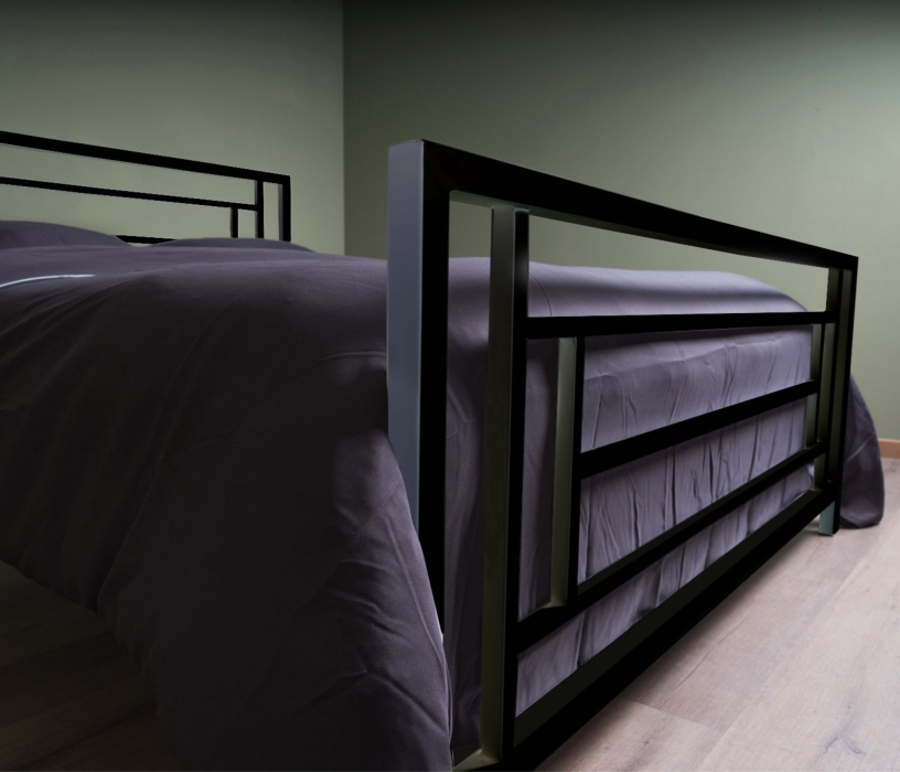 Кровати 120 см, Кровать в стиле лофт Орландо 1.2