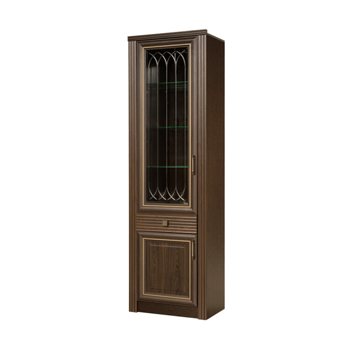 Витрины, Шкаф многоцелевого назначения Орлеан №839, ясень темный