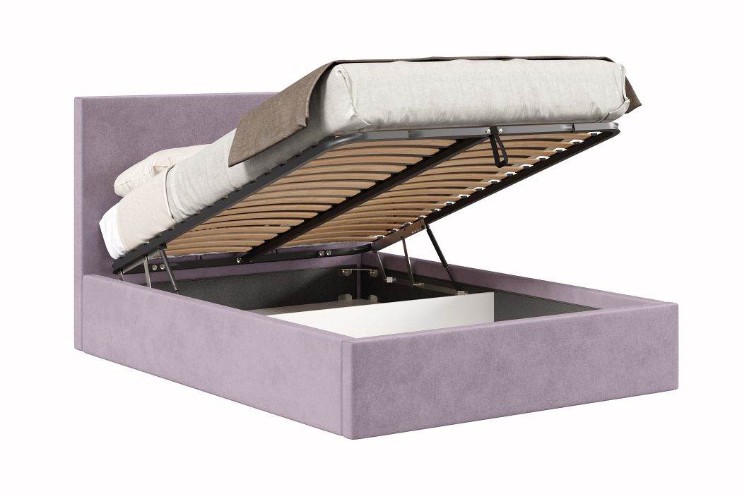 Мягкая кровать, Кровать Парма 1400 с подъёмным механизмом