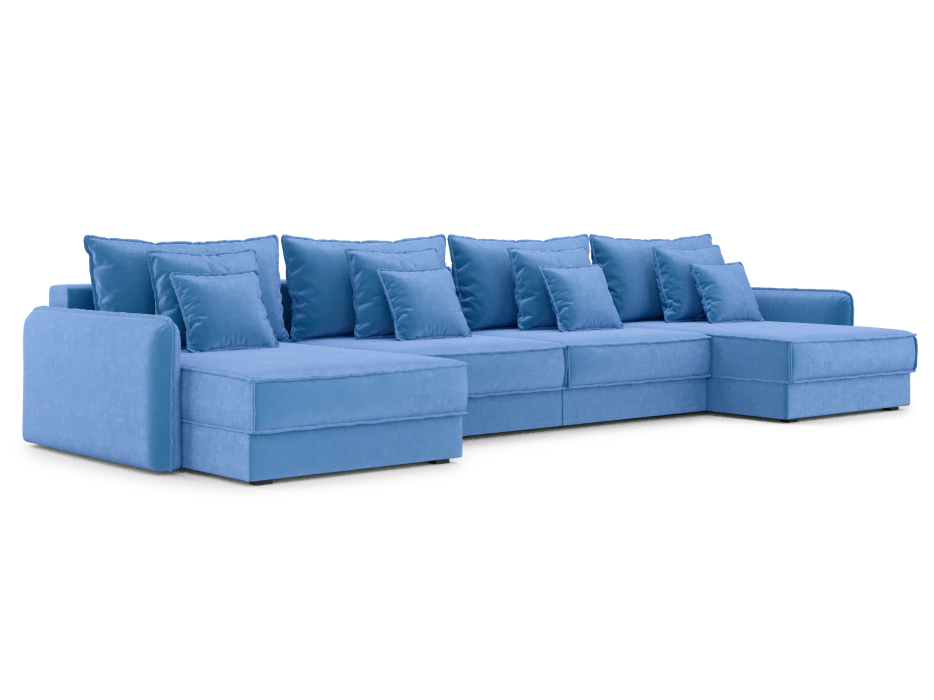 Диваны угловые в гостиную, Диван П-образный Кросби М202