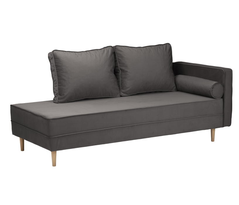 Дизайнерские диваны для гостиной, Диван - кушетка Блюз, велюр