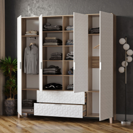 Шкаф распашной Марвин 4