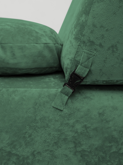 Дизайнерские диваны для гостиной, Бескаркасный диван Бабл, плюше 