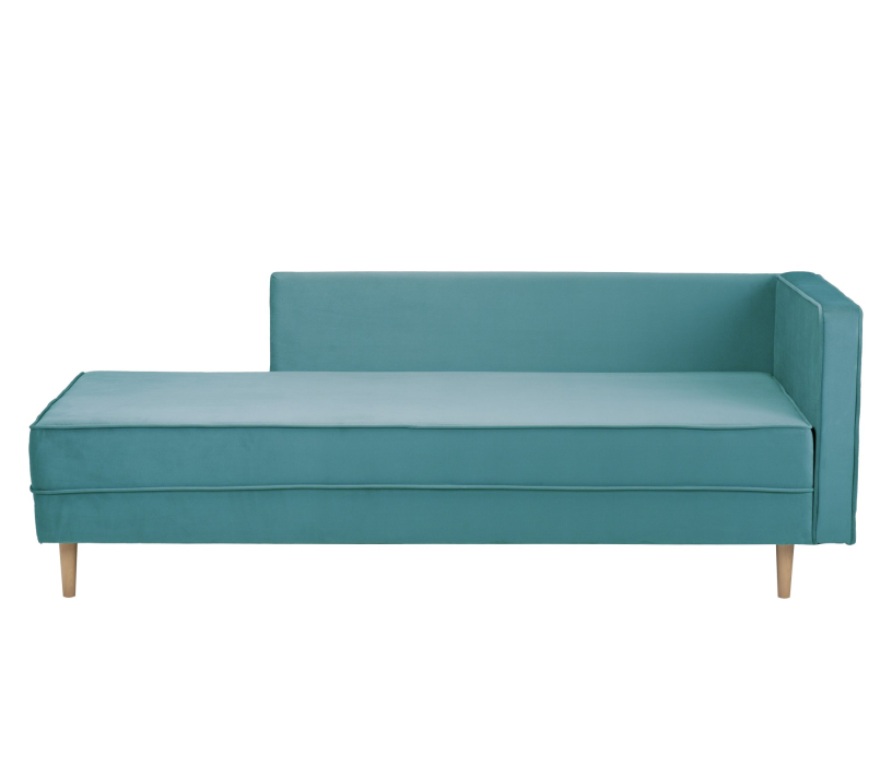 Дизайнерские диваны для гостиной, Диван - кушетка Блюз, велюр