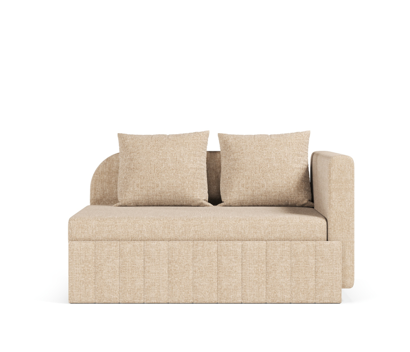 Диваны прямые кухонные, Кушетка Кларисс, рогожка