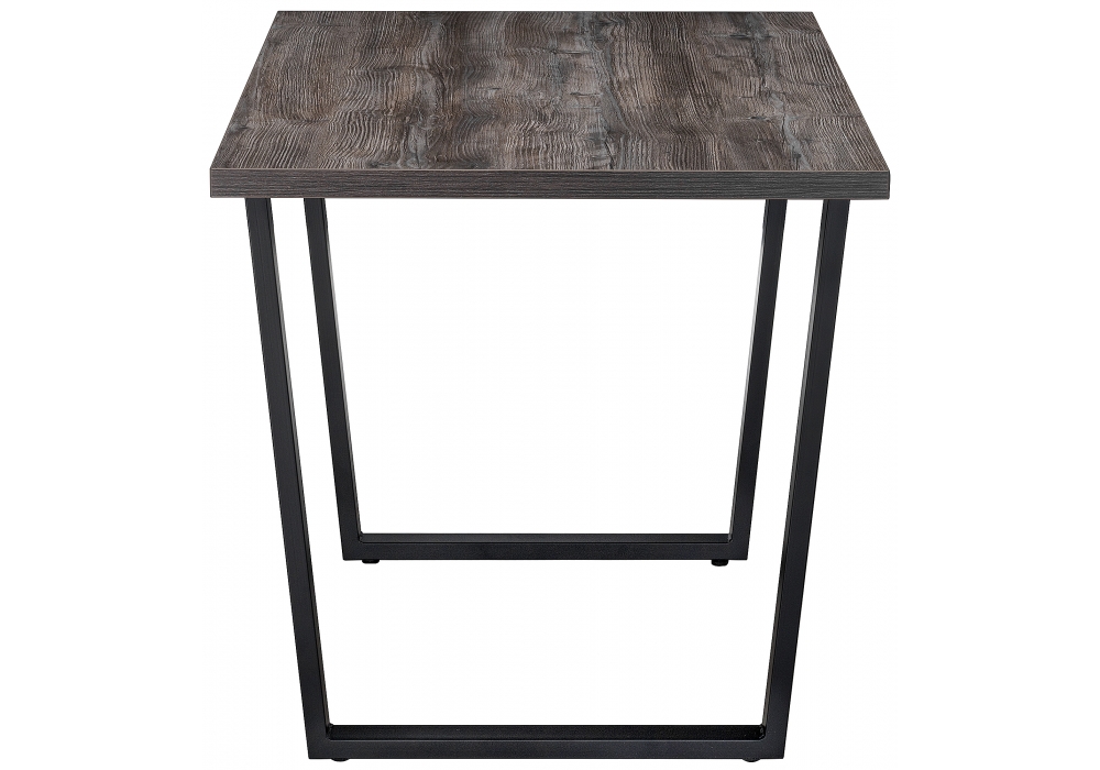 Обеденные столы, Стол деревянный Эльпатия 110 (черный матовый)