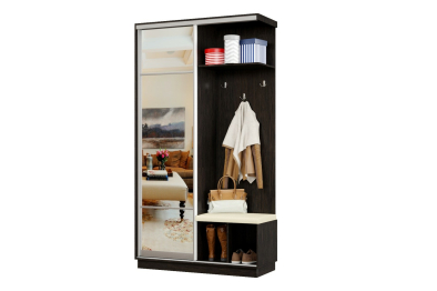 Прихожая Премьер 01 Лайт 11 Правая Мягкая