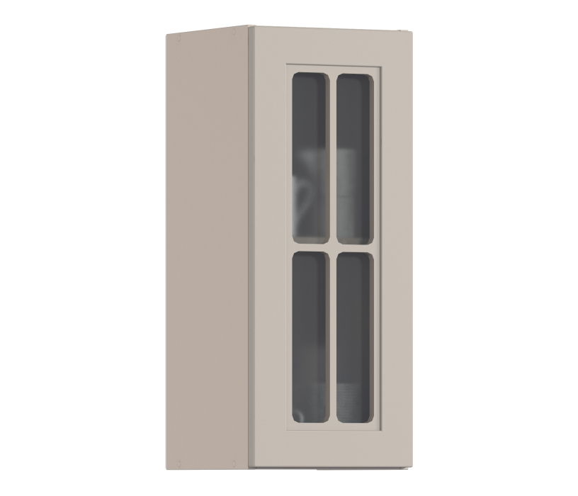 MODERN, MODERN шкаф навесной со стеклом 1 дв 30х72 см