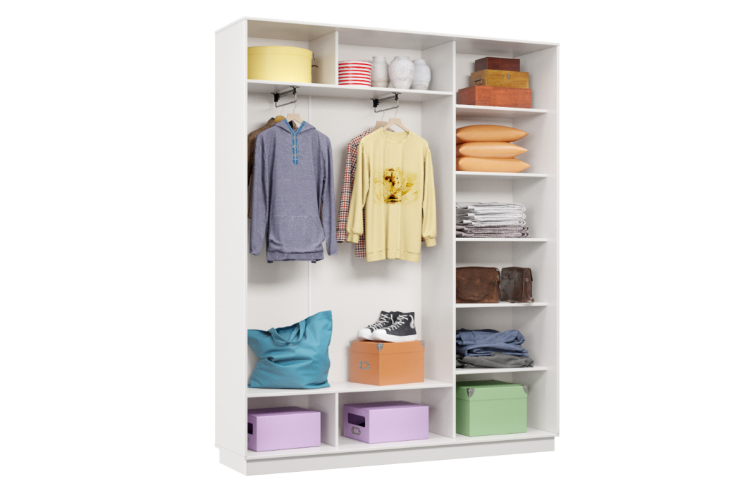 Шкафы-купе, Шкаф-купе Премьер Лайт 23 (11;08;11) трехдверный