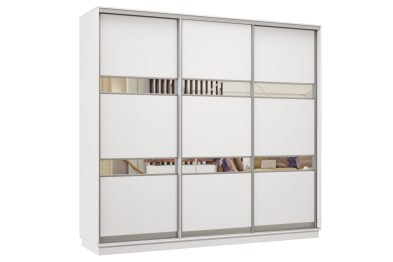 Шкаф-купе Премьер 42 (15;15;15) трёхдверный