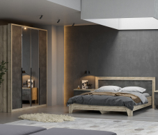 Анима, дуб серый, камень темный