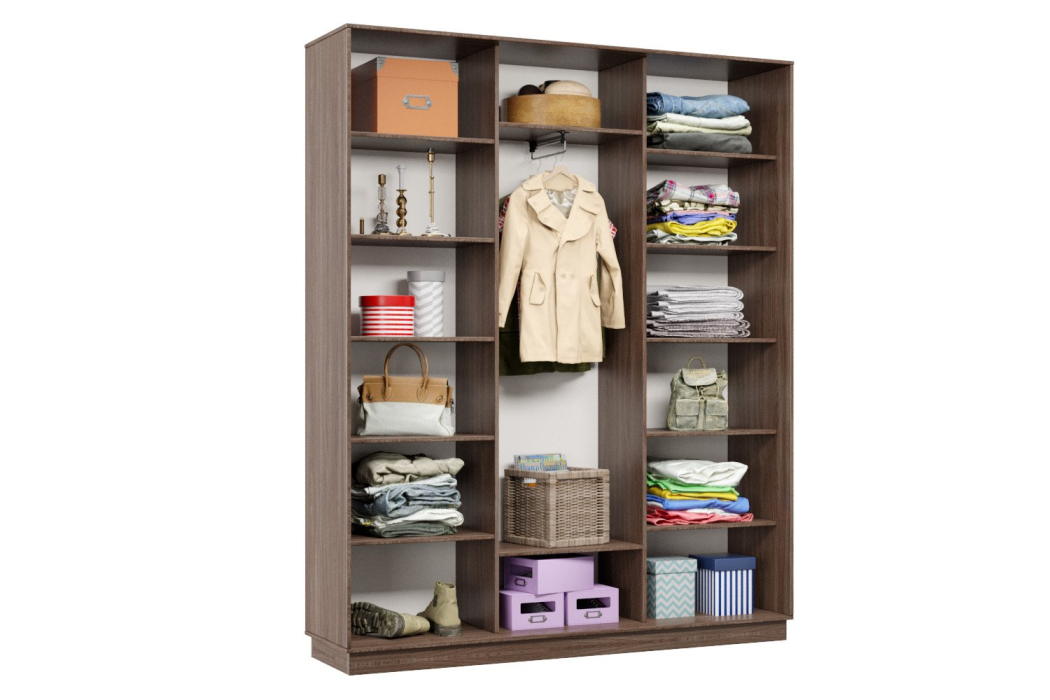 Шкафы-купе, Шкаф-купе Премьер 31 (15;15;15) трёхдверный