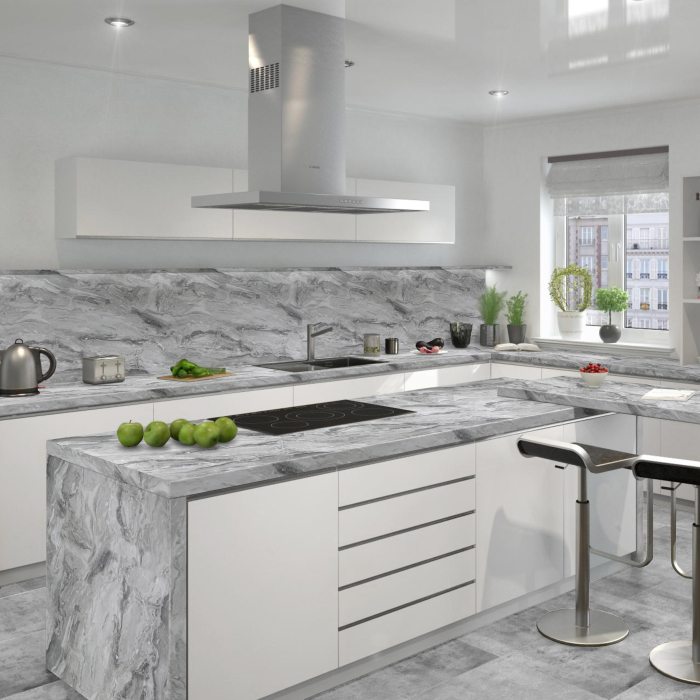 Столешницы, Столешница 3000*595*38 влагостойкая Ботаника 2721_Т