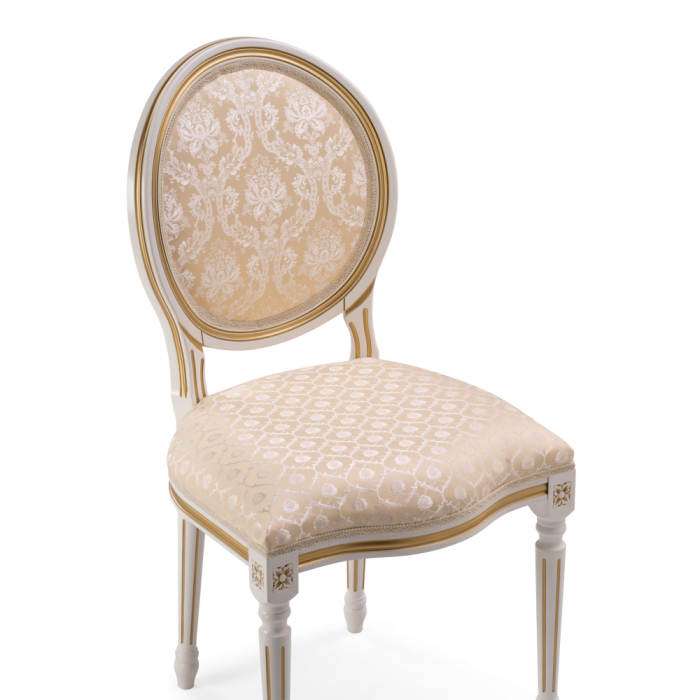 Стулья, Стул деревянный Данте с золотой патиной