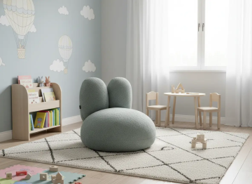 Кресло Реббит, Базовые ткани, Velutto Soft