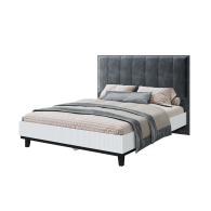 Кровати с мягким изголовьем, Кровать Шарлиз с мягким изголовьем, 1400, с подъемным механизмом