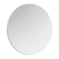 Зеркала в прихожую, Зеркало 818 круглое 80 см в стальном алюминиевом профиле
