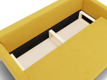 Прямой диван Генри,НПБ,еврокнижка,велюр