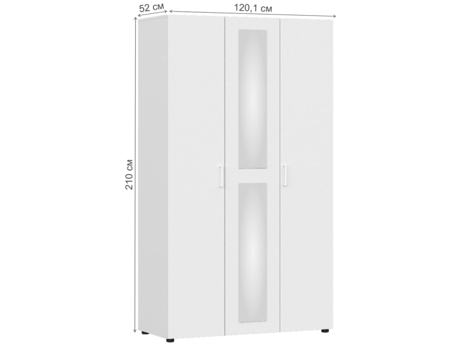 Шкафы распашные, Шкаф трехстворчатый Валенсия