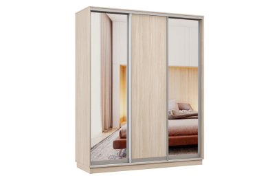 Шкаф-купе Премьер Лайт 30 (01;02;01) трехдверный