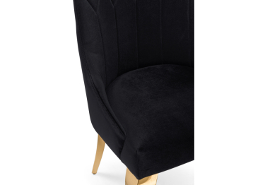Стул Gustav black/gold 