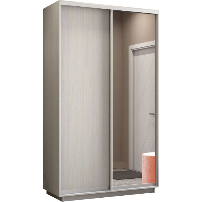 Шкафы-купе 2-х дверные, Шкаф-купе Экспресс Медиум дуо 2400 x 1400 x 450