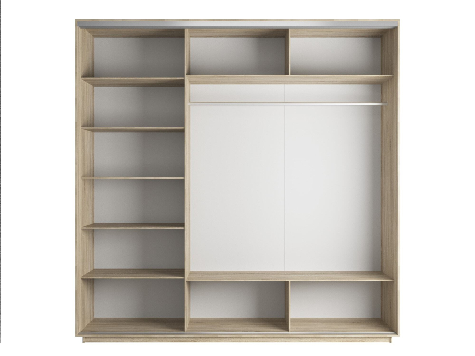 Шкафы-купе 3-х дверные, Шкаф-купе Экспресс 3-х дверный Фотопечать Калейдоскоп Стекла 210х60х220