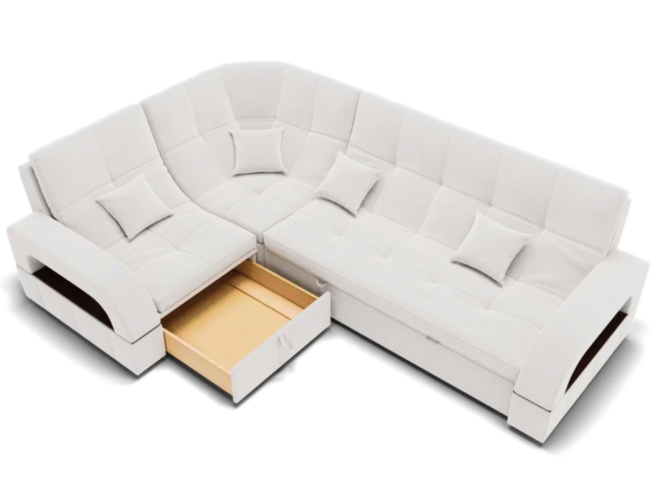 Диваны угловые в гостиную, Модульный диван Майами-3,микровелюр,антивандальная ткань,венеция